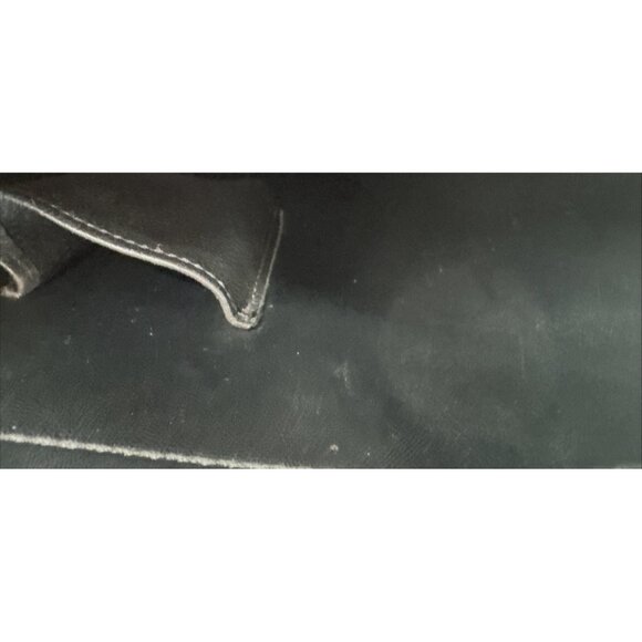 Harley Davidson Purse Black Leather Cross Body Motorcycle Riding Gear Biker Logo - Picture 8 of 11